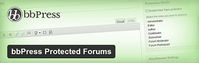 protected forums plugin