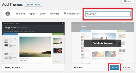install-themes-search