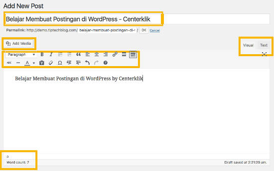 Content Editor WordPress