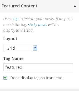 featured theme