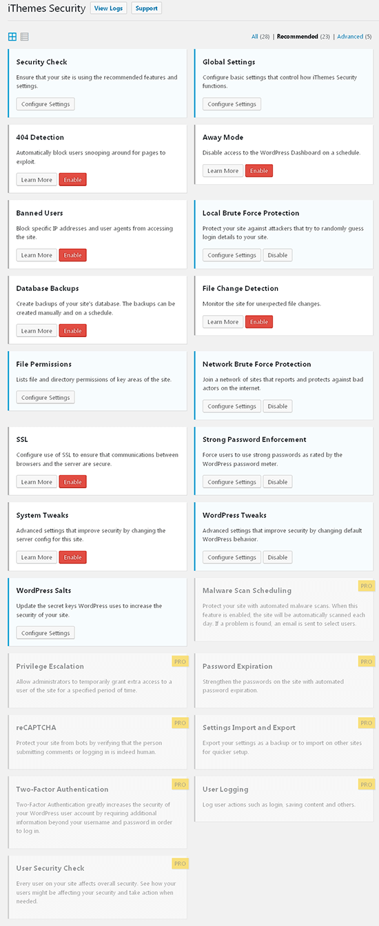 recommended-settings-ithemes-security