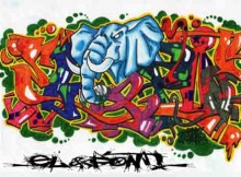 elefont font gratis grafiti terbaik