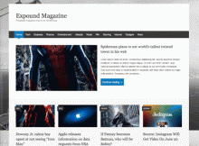 Expound free wp theme responsive download gratis terbaik majalah