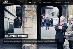 Theme wordpress Lensa untuk Photograpy