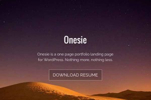 template onesie landing page responsive free download