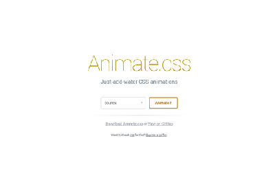 5 Libraries CSS Effects untuk Desain Web Anda