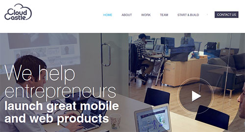 cloud castle group web design inspirasi