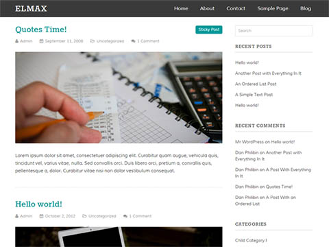 elmax-free-responsive-wordpress-theme wordpress theme