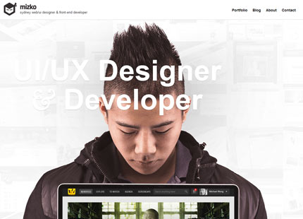5 Web Desain WordPress Inspirasi Terbaik Hari ini #1