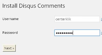 configuration disqus comments