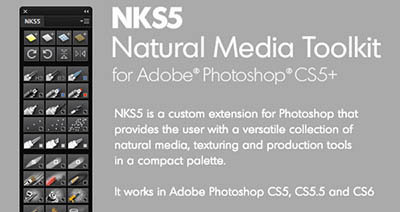 natural-media-toolkit extention photoshop