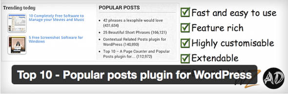 Plugin Plugin artikel populer gratis 2