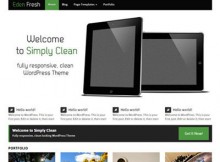 eden fresh theme wordpress responsive free