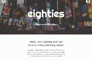 eighties-free-wordpress-theme gratis