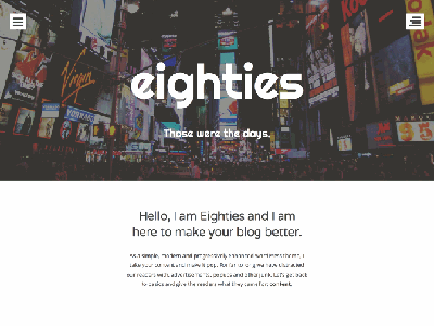 eighties-free-wordpress-theme gratis