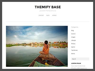 Theme WordPress Base Responsive Free