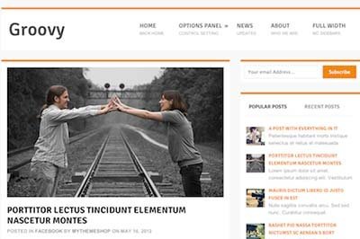 Theme WordPress Grovy Responsive Free