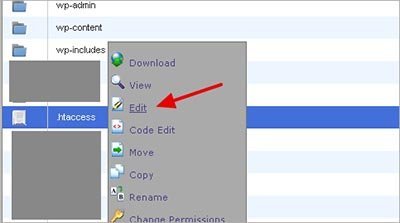 htaccess-Edit