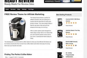 ready review free wordpress theme