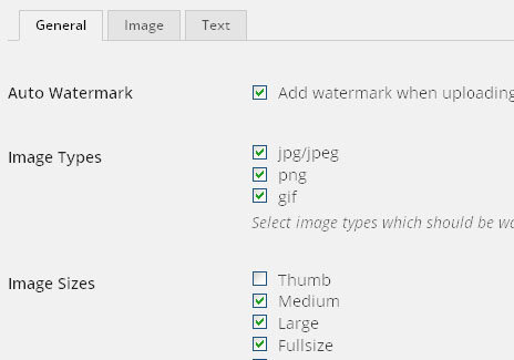 watermark images wordpress