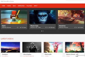 theme wordpress responsive free devion video