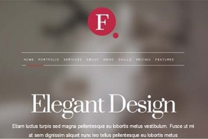 elegant design theme wordpress