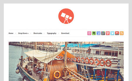 photo potography blog free wordpress download