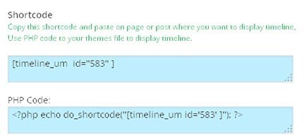 shortcode timeline facebook