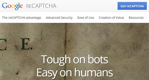 recaptcha goole Plugin captcha WordPress