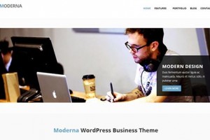 moderna theme wordpress business free