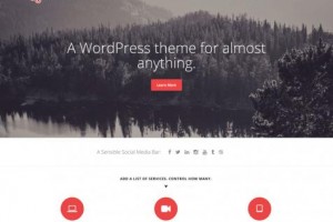 theme wordpress sensible responsive free