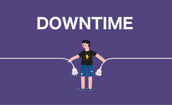 website downtime