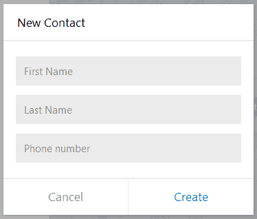 add new contact