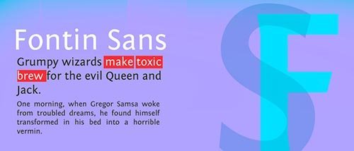 webfonts google fortin sans