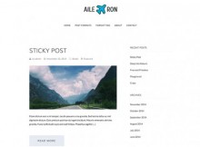 aileron theme wordpress free