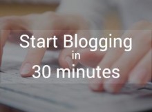 panduan membuat blog 30 menit