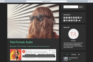theme wordpress TA Dailyblog free