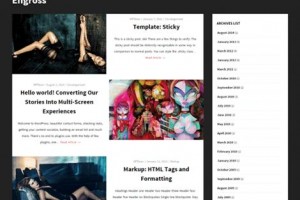 theme wordpress responsive engross
