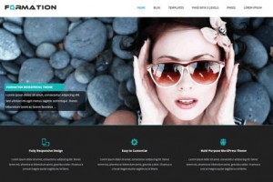 theme wordpress responsive formations