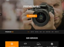 theme wordpress skt black responsive