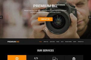 theme wordpress skt black responsive