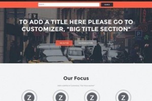 theme wordpress zerius responsive free