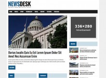 themes wordpress newsdesk news magazine