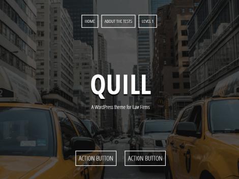 Theme WordPress Quill Responsive Free