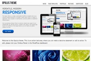theme wordpress opulus responsive free