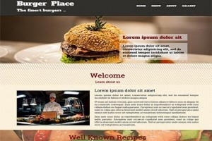 burger responsive free
