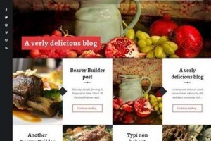 theme wordpress recepta blog free