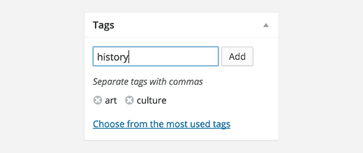 tag limit wordpress
