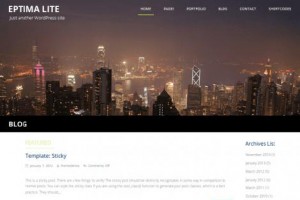 theme wordpress eptima responsive free