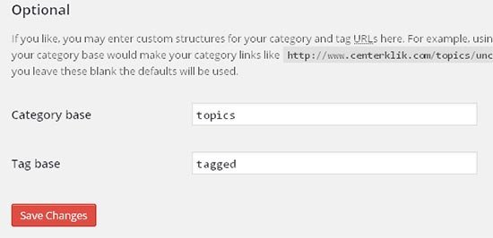 edit url category